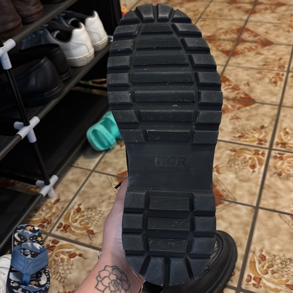 Authentic Dior Men's Oxfords Lug Sole size 40 - Picture 6 of 7